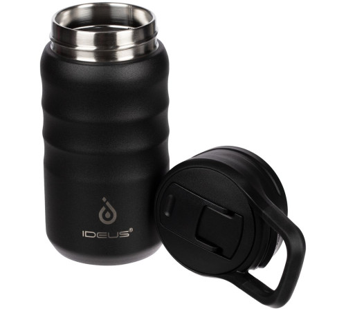 Термобутылка Fujisan 2.0, черная