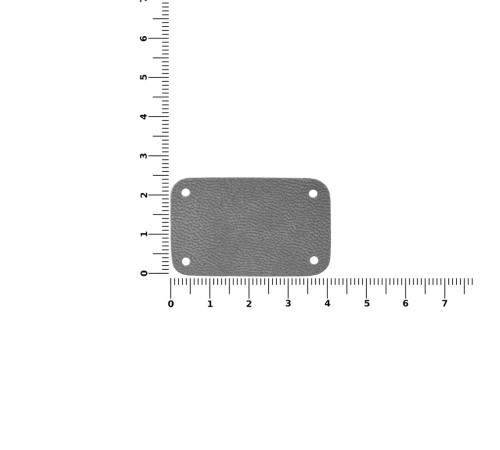 Лейбл Latte, S, серый