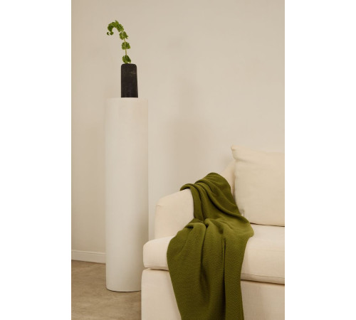 Плед Ornato, зеленый (лавровый)