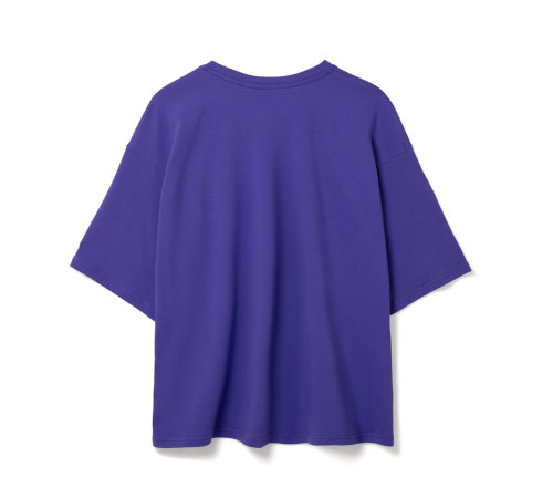 Футболка унисекс оверсайз Street Vibes, фиолетовая