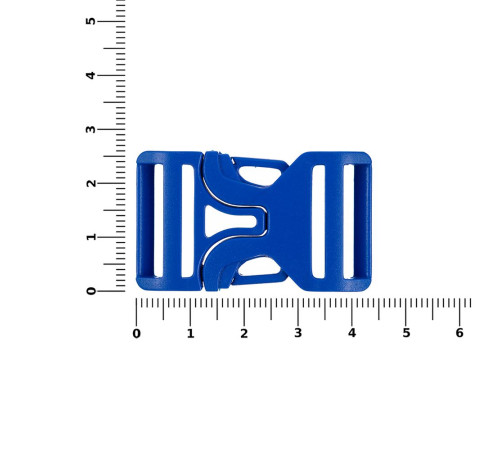 Застежка-пряжка Fibbia, синяя
