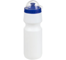 Бутылка для велосипеда Bikescape, белая с синим