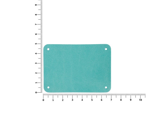 Лейбл Eta Latte, XL, бирюзовый