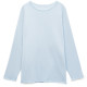 Лонгслив унисекс Siluetti Fuori, светло-голубой