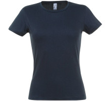 Футболка женская Miss 150, темно-синяя (navy)