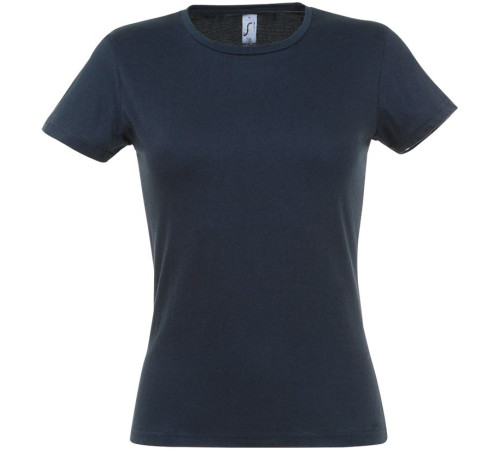 Футболка женская Miss 150, темно-синяя (navy)