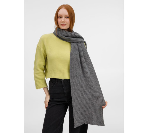 Шарф Laconi, темно-серый меланж