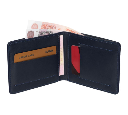 Портмоне Remini, темно-синее