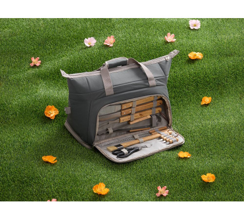 Набор для барбекю Grillmoor, темно-серый (графит)