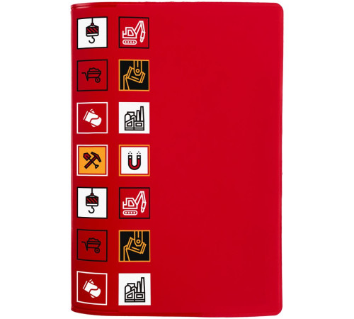 Обложка для паспорта Industry, металлургия