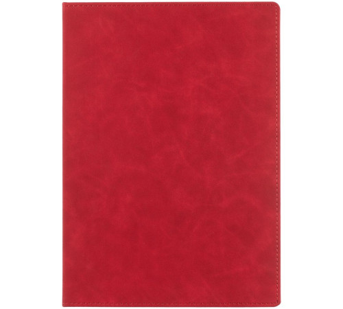 Блокнот Urban, в линейку, красный