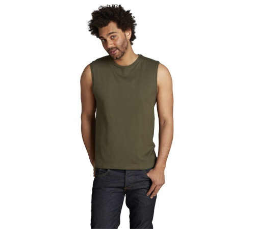 Футболка мужская без рукавов Jazzy 170, белая