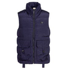 Жилет с подогревом Thermalli Zermatt, темно-синий