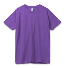 Футболка унисекс Regent 150, фиолетовая