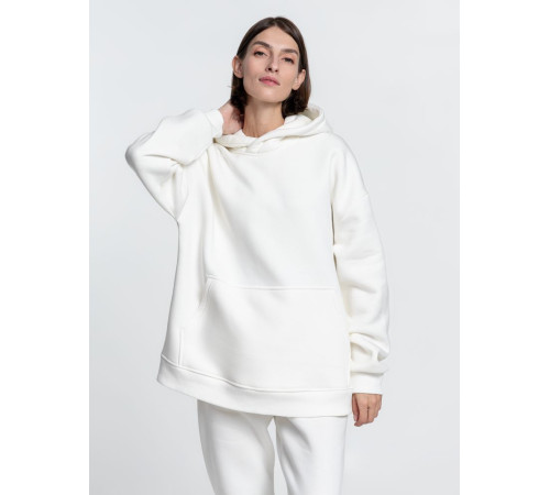 Худи Kulonga Oversize, молочно-белое