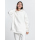 Худи Kulonga Oversize, молочно-белое