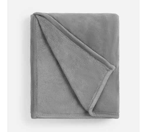 Плед Plush, серый