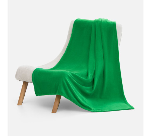 Плед Plush, зеленый