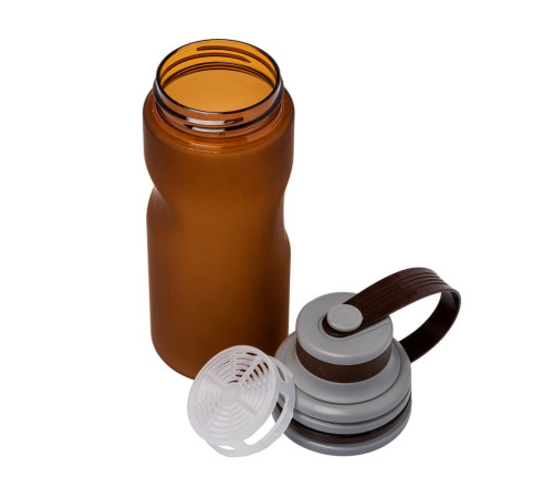 Бутылка для воды Fresh, коричневая