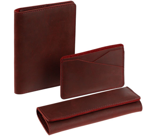 Чехол для карточек inStream, красный