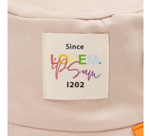 Лейбл хлопковый Doni, L, неокрашенный