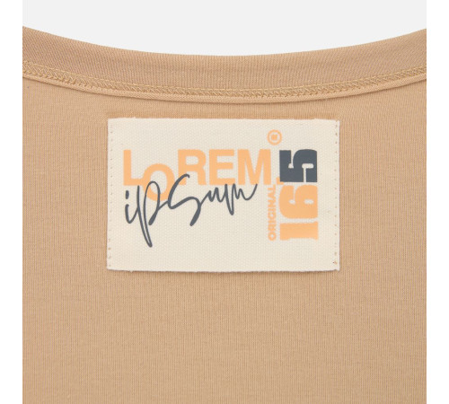 Лейбл хлопковый Doni, XL, неокрашенный