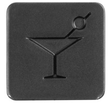 Шильдик на резинку Band, коктейль