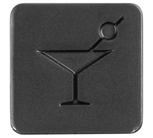 Шильдик на резинку Band, коктейль