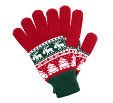Перчатки Mirakler, красные с зеленым
