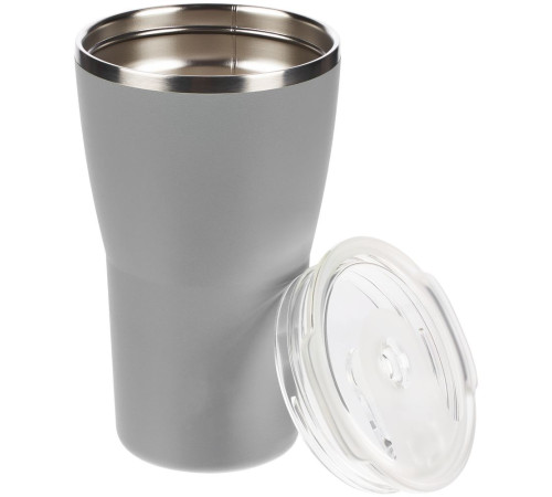 Термостакан Sapporo без логотипа, серый