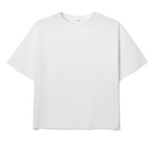 Футболка детская оверсайз Teezer, белая