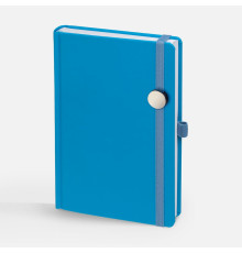 Ежедневник Favor Metal, недатированный, голубой