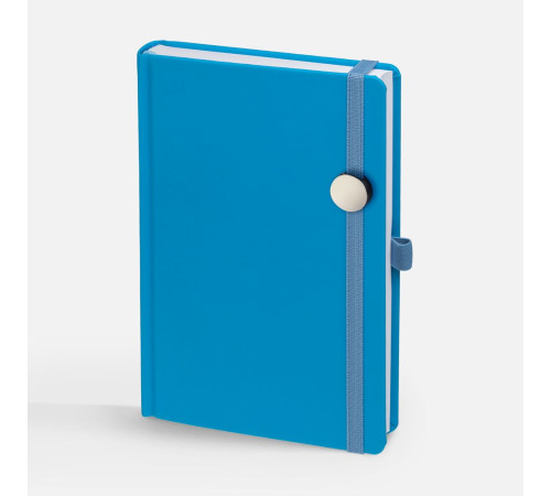 Ежедневник Favor Metal, недатированный, голубой