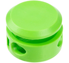 Двойной фиксатор для шнура Brоgy, зеленый неон