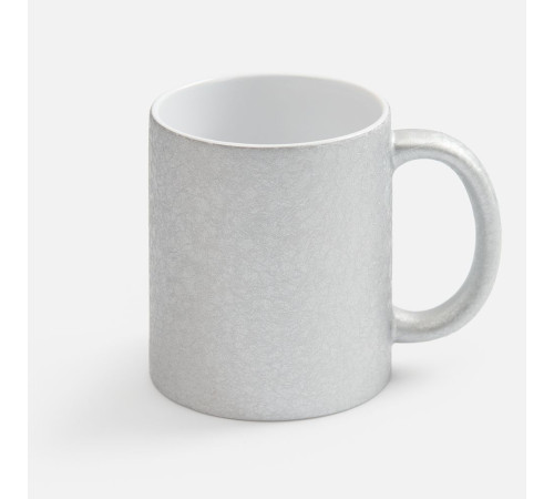 Кружка для сублимационной печати Sagredo, серебристая