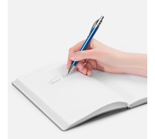 Ручка шариковая Undertone Metallic, синяя