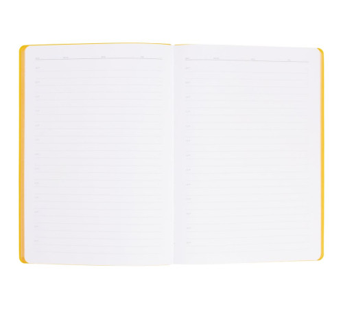 Ежедневник Flexpen Shall, недатированный, желтый