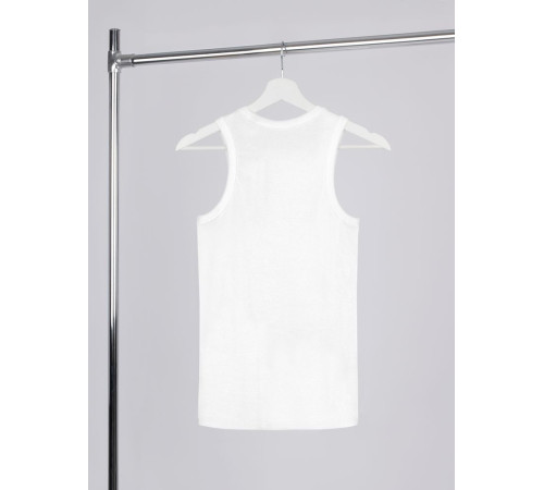 Майка унисекс Neofit, молочно-белая