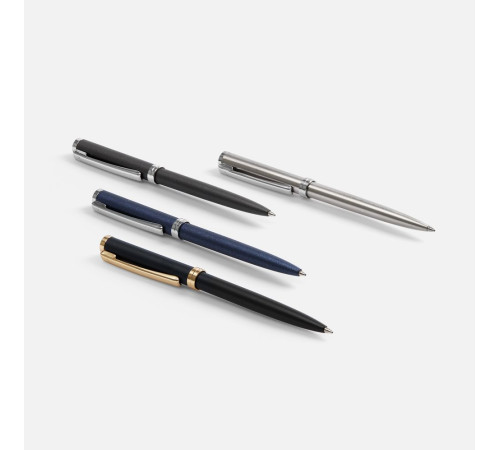 Ручка шариковая Delgado, серебристая