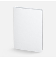 Ежедневник Nebraska Flex, недатированный, белый с серебристым