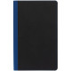 Ежедневник Nice Twice, недатированный, черный с синим