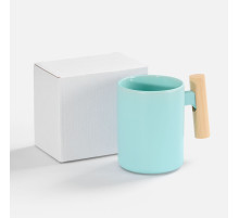 Кружка для сублимационной печати Ecogrami, голубая