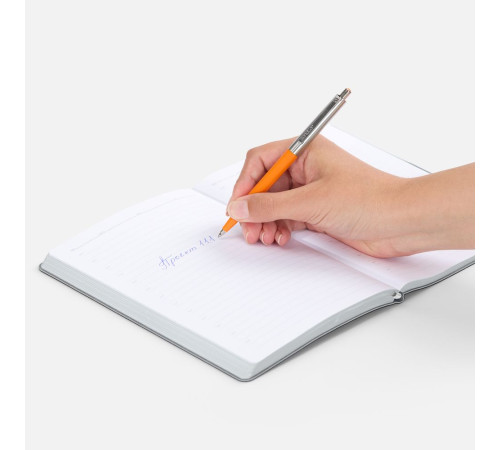 Ручка шариковая Senator Point Metal, ver.2, оранжевая