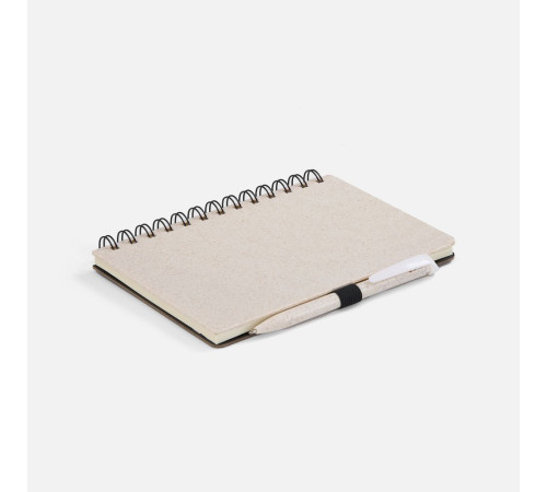 Блокнот на спирали Intrigo, белый