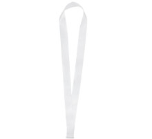 Лента для медали с пряжкой Ribbon, белая