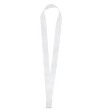 Лента для медали с пряжкой Ribbon, белая