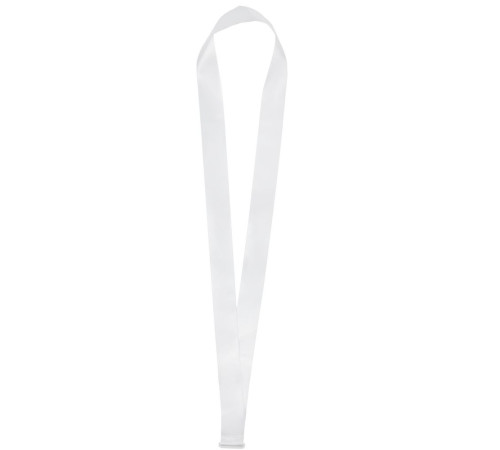 Лента для медали с пряжкой Ribbon, белая