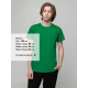 Футболка унисекс T-bolka 140, темно-зеленая