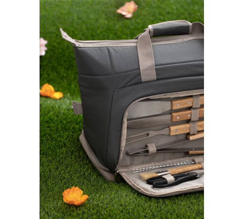 Набор для барбекю Grillmoor, темно-серый (графит)