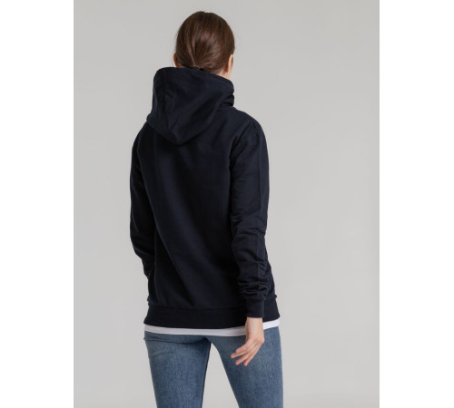 Толстовка с капюшоном Unit Kirenga, темно-синяя
